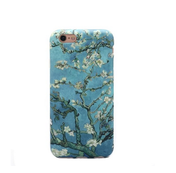 iPhone 6 Case LiangYe Whole Covered IMD TPU Case for iPhone 6 (4.7 inch) - blossomin almond tree